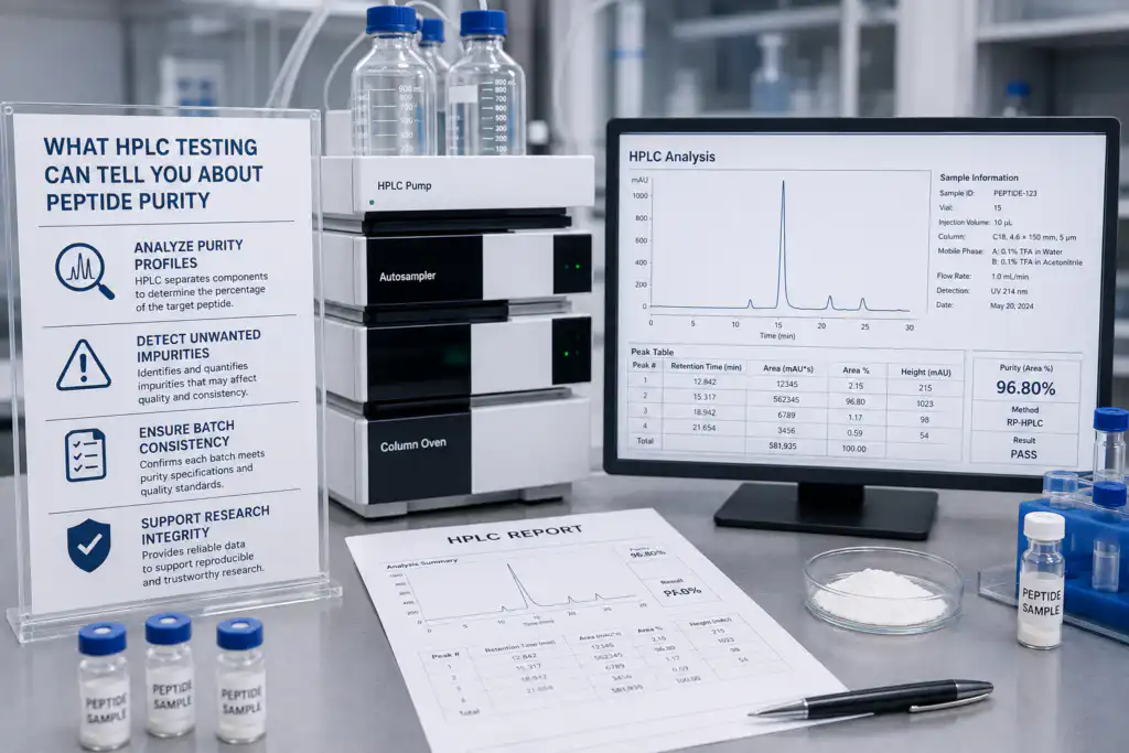What HPLC Testing Can Tell You About Peptide Purity