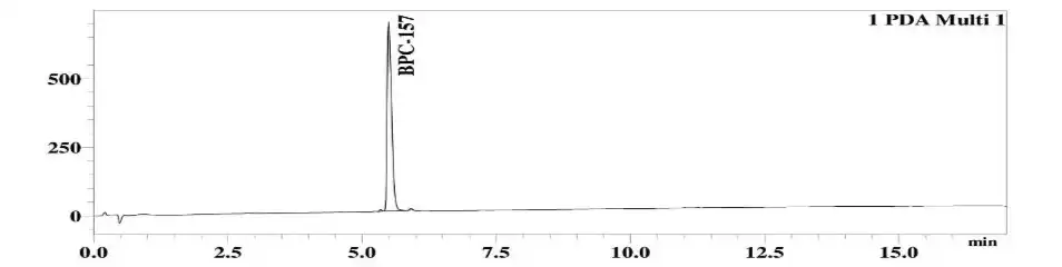 BPC-157 10mg HPLC Chromatogram
