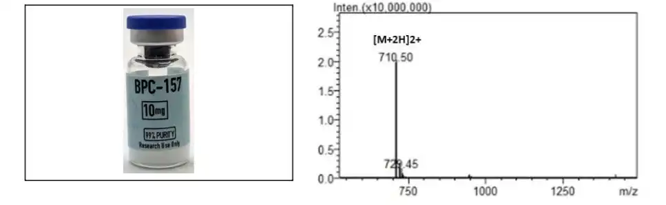 BPC-157 10mg Mass Spectrometry