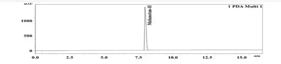MT-2 10mg HPLC Chromatogram