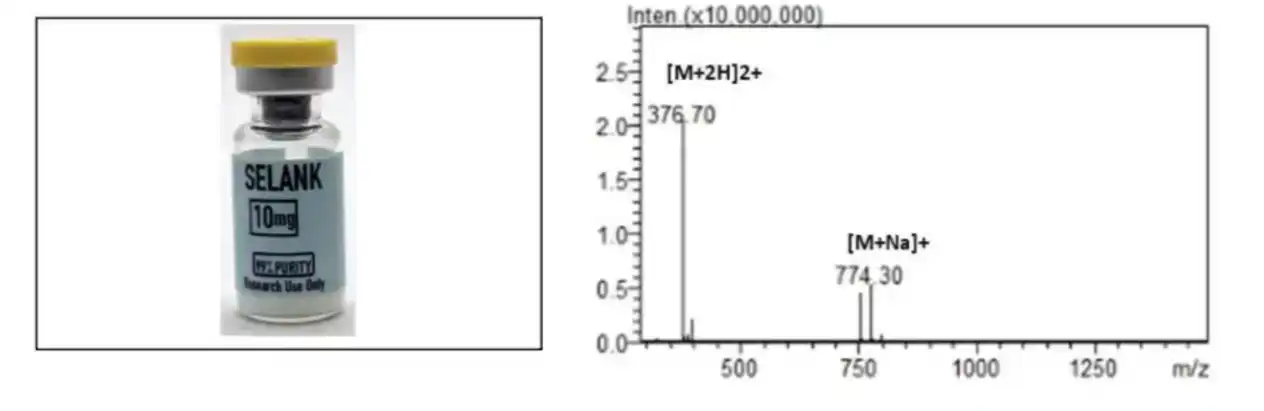 Selank 10mg Mass Spectrometry
