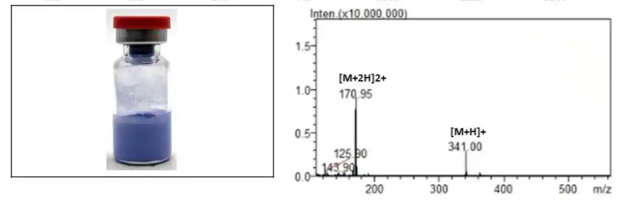 GHK-Cu 100mg Mass Spectrometry