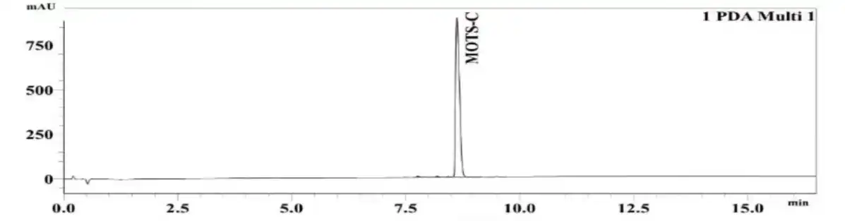 MOTS-C 10mg HPLC Chromatogram