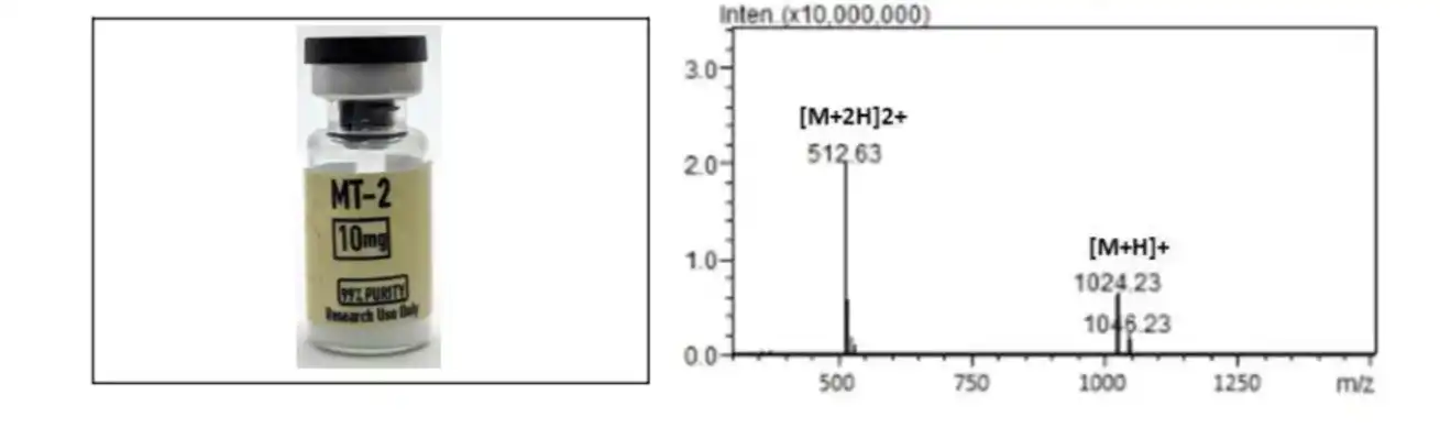 MT-2 10mg Mass Spectrometry