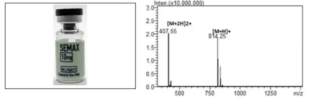 Semax 10mg Mass Spectrometry