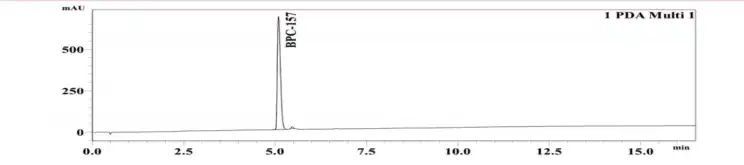 BPC-157 10mg HPLC Chromatogram